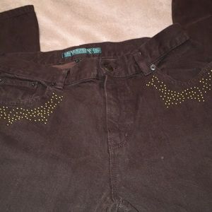 Vintage Ralph Lauren studded jeans